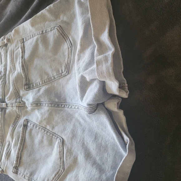 I&M Light Blue Denim Jean Shorts - Picture 4 of 8